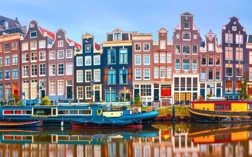 Autobus panoramico lungo i canali di Amsterdam